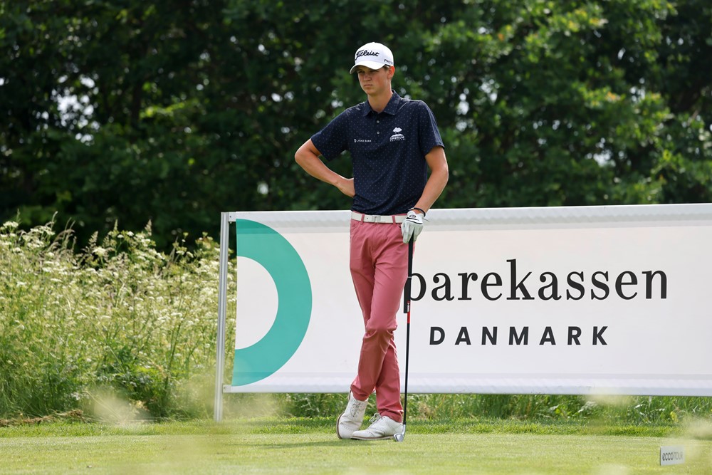 Mads Heller er p.t. et af klubbens mest fremstormende talenter og har netop vundet SMØRUM OPEN, som er en del af ECCO Tour. (FOTO: JESPER VINZENTS)